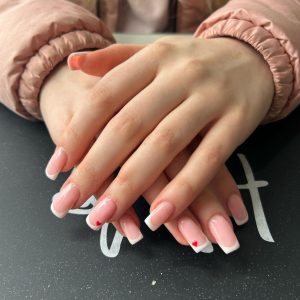 Manicure with gel beauty care sheffield